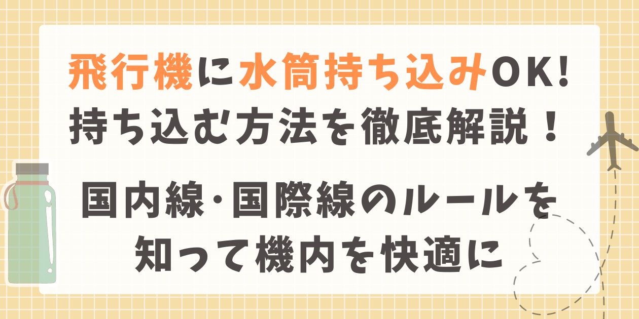 国際線 水筒 機内持ち込み 安い